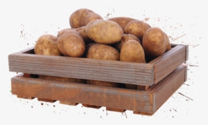 Potato-crate - Potatoes Crate Png
