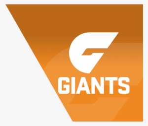 GWS Giants AFL Team Emblem Large Jumbo Sticker BNIP 37cm by 44cm 