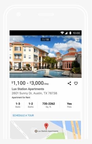 Android Rentals App - Renting