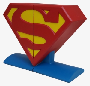 Dc Comics Superman Logo Bookends