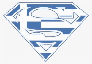 Superman Greek Shield Men's Crewneck Sweatshirt - T-shirt