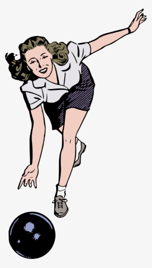 This Free Icons Png Design Of Bowling Woman Colour