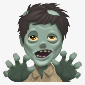 Zombie - Emoji Zombie Png