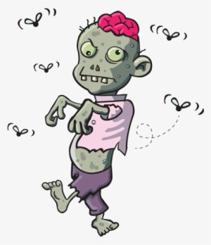 Zombie - Cartoon Zombie No Background