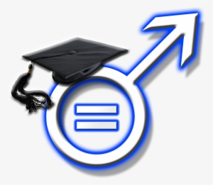 Male Graduation Symbol With Hat And Equal New Bigger - Research