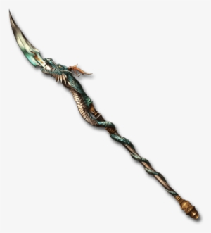 Qinglong Spear - Fantasy Weapon Spear
