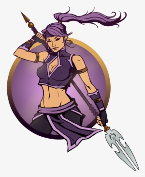 Girl Spear - Shadow Fight 2 Arrow
