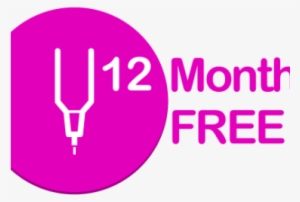 Get Up To 12 Months Free When You Post A Youtube Video - Three Point Contact Sign