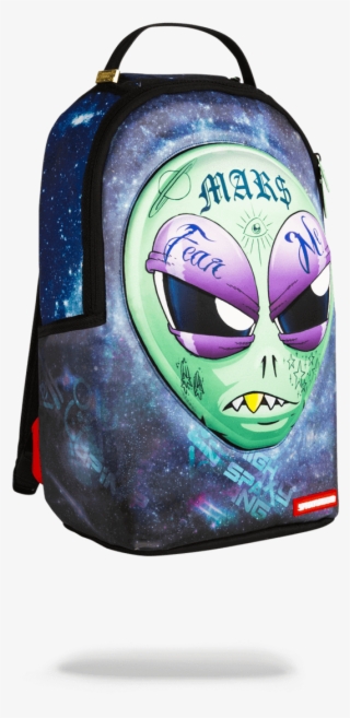 Sprayground- 3d Lenticular Alien Head Backpack - Bag