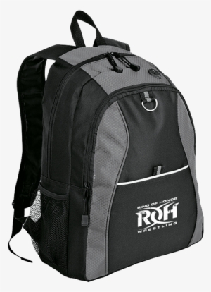 roh embroidered backpacks - port authority bg1020 contrast