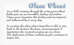Glass Wheat - Enuma Elish