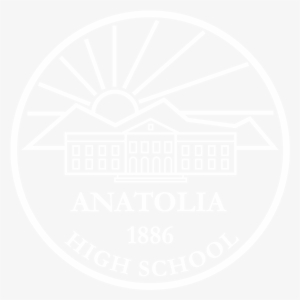 Anatolia High School Logo White - On Course: Become A Great Leader & Soar!