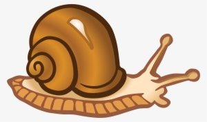 Clipart Of Cute Cartoon Snail K22051251 - Clipart Picture Of Snail