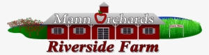 Mann Orchards Riverside Farm Logo - Corn Maze