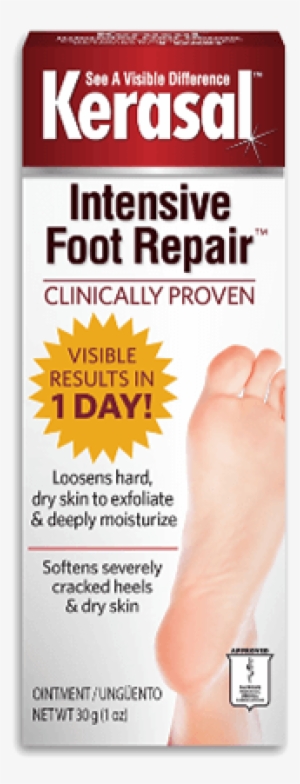 Intensive Foot Repair™ - Kerasal One Step Exfoliating Moisturizer Foot Therapy