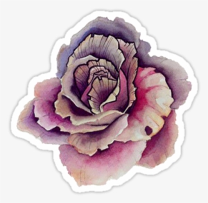 Purple Flower By Mzawesomechic - Quarter Sized Flower Tattoos