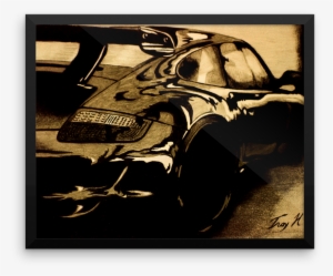 Porsche 911 Framed Poster - Vintage Car