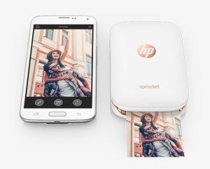 Hp Sprocket For Iphone And Android Is A Cute Portable - Hp Iphone Printer