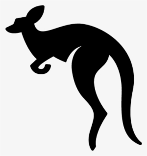 Australian Kangaroo Vector - Australia Icon Transparent Background