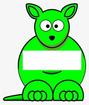 How To Set Use Green Sightword Kangaroo Svg Vector
