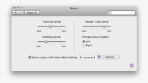 To Adjust The Tracking Speed, Simply Drag The Slider - Mac