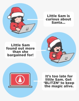 The Blitzn Extension By Studio Something Keeps Santa - Cartoon