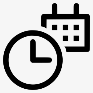 Date Time Schedule Calender Planning Event Clock Comments - Event Planning Icon Png