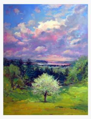 Robert Andriulli - Susquehanna Spring - Painting