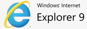 Open - Internet Explorer 9 Logo