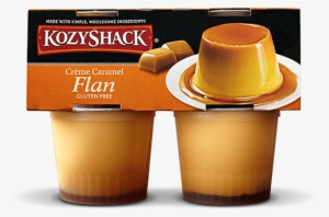 Crème Caramel Flan - Kozy Shack Creme Caramel Flan - 2 Pack, 4 Oz Cups