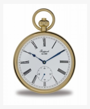 Seconds Hand Dial At The 6 O/clock Position, Comes - Rapport Oxford Mechanical Open Faced Pocket Watch.