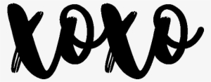Xoxo Love Cute Calligraphy Art Cursive Sticker Freetoed - Love Cursive Png