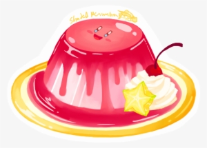 Clipart Stock Jelly Clipart Flan - Kirby Dessert
