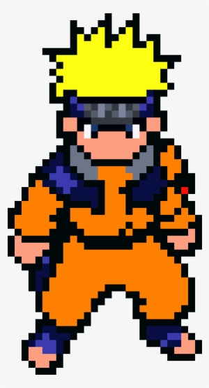 Naruto Uzumaki - Naruto Uzumaki Pixel Art