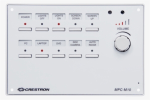 Crestron Mpc-m10 Buttons - Crestron Mpc M10