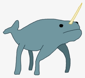 Land Narwhal Transparent - Narwhal With Legs