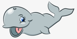 Animal Cartoon Cute Mammal Sea Whale Carto - การ์ตูน สัตว์ ทะเล Png