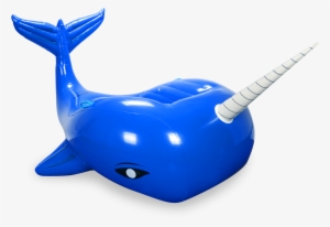 narwhal whale pool float by mimosa inc - narwhal whale