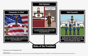 roles of the president cartoon