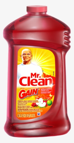 Mr Clean With Apple Berry Twist Scent Multi Surface - Mr. Clean With Multi Surface Cleaner, Apple Berry Twist