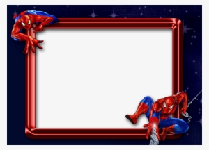 Spiderman Clipart Photo Frame - Spiderman Photo Frame Png