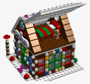 1 / - Lego Gingerbread Man House