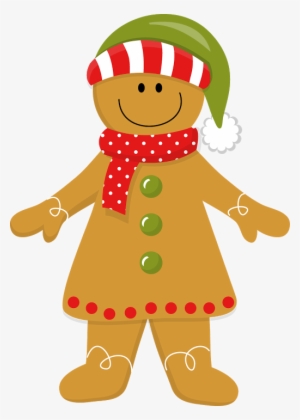 Christmas Girl Clip Art - Christmas Gingerbread Girl Clipart