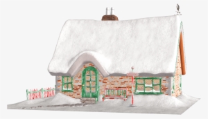Christmas Clipart Santa's Cottage