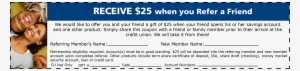 Receive $25 When You Refer A Friend Coupon - Coupon