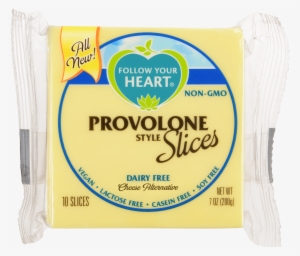 "melt-able" Low Protein Fyh Provolone Cheese Slices - Follow Your Heart Provolone Cheese