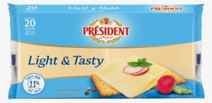 President Light & Tasty 400g 20 Slices