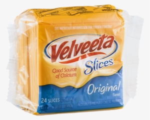 Velveeta Original Cheese Slices - 16 Count, 12 Oz Packet