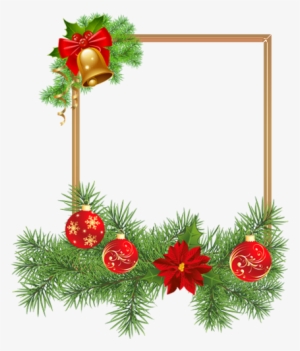 Christmas frame PNG  Moldura de natal png, Letras de natal