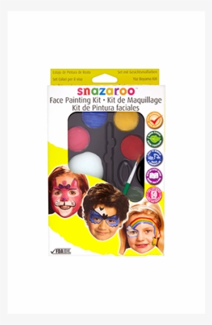 snazaroo face paint palette kit - rainbow